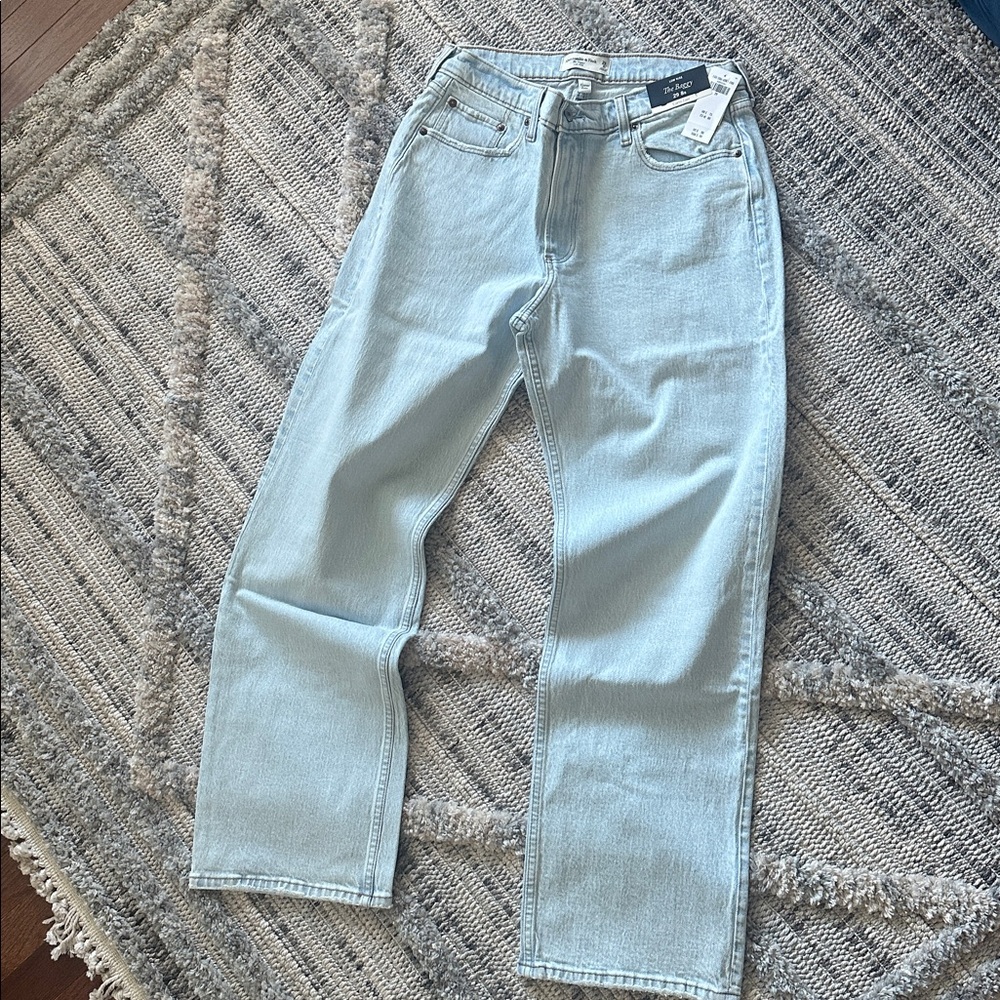 Abercrombie & Fitch Low Rise Baggy Curve Love Size 29/ 8R
